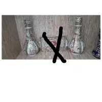 یک جفت تنگ چینی طرح مرغی قدیمی و عتیقه|کلکسیون اشیاء عتیقه|کرمانشاه, |دیوار