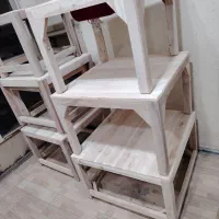 پک کرسی چوبی به همراه هیتر|بخاری، هیتر، شومینه|خمینی‌شهر, |دیوار