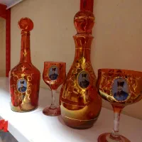 ظروف بلوری شاه عباسی