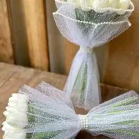 دسته گل عروس|گل مصنوعی|یاسوج, |دیوار