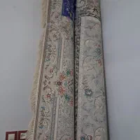 فرش ۹متری تک نخ اصلی۲عدد جهیزیه بوده اکبنده دانه۱۲