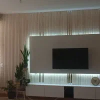 طراحی دیوار پشت تلویزیون