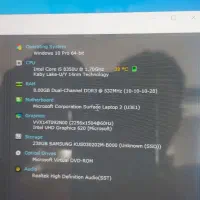 ماکروسافت سرفیس لب تاب نسل ۸|رایانه همراه|کرج, گلشهر|دیوار