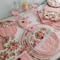 خیاطی ترمه دوخت سرویس آشپزخانه