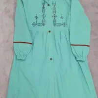 مانتو گلدوزی شده نو جنس لینن