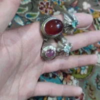 ۴تا انگشتر های نقره دستساز همگی یکجا فقط گرمی ۱۷۰|جواهرات|تهران, آرژانتین|دیوار