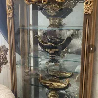 بوفه ی تمام چوب کنده کاریشده