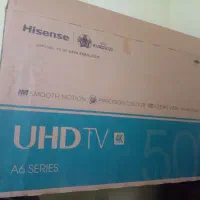 یک عدد کارتن تلوزیون  هایسنس  ۵۰ اینچ|تلویزیون و پروژکتور|مشهد, کوی المهدی|دیوار