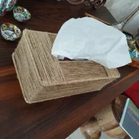 ست لوستر سطل جا دستمال|صنایع دستی و سایر لوازم تزئینی|قزوین, |دیوار