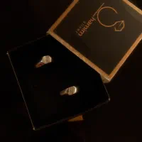 انگشتر حلقه ست نقره