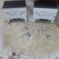 پا تختی ۲ عدد ومجسمه پلنگ