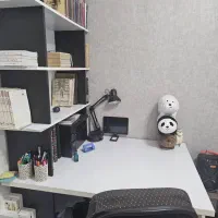 کتابخانه و میزتحریر