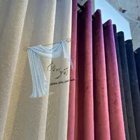 پرده کتان مخمل