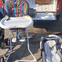 صندلی غذا خوری کودک با کالسکه و کریر