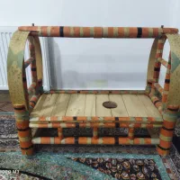 میز کامپیوتر و گهواره سنتی|میز تحریر و کامپیوتر|دهدشت, |دیوار