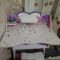 میز تحریر  تمام چوب دخترانه