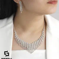 سرویس عروس رنگ ثابت آبکاری نقره|بدلیجات|خرمآباد, |دیوار