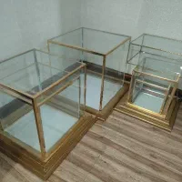 باکس شیشه ای 5تکه بهمراه باکس کاپ کیک