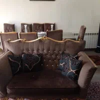 میز ناهار خوری ۸ نفره و مبل هفت نفره|مبلمان خانگی و میز عسلی|تهران, نگین غرب|دیوار