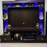 میز تلویزیون چوبی و مناسب ۵۵ تا ۶۰ اینچ