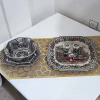 ظروف آنتیک فن انگلیس|ظروف سرو و پذیرایی|اهواز, کوی ترابری|دیوار