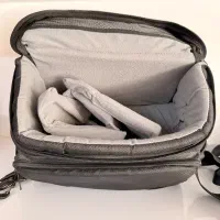 کیف دوربین +متعلقات|دوربین عکاسی و فیلم‌برداری|شاهین‌شهر, خانه کارگر|دیوار