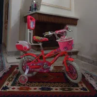 دوچرخه سایز ۱۲ نارنجی در حد نو