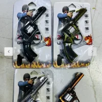 تفنگ اسباب بازی کلت ترقه ای فلزی