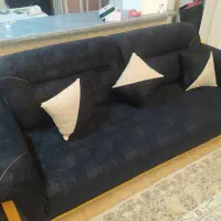 مبلمان هشت نفره تخت خواب شو راحتی