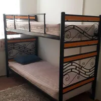 تخت ۲ طبقه با تشک
