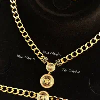 سرویس کارتیر ورساچه با آبکاری طلا برند Ysx