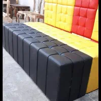 صندلی پافی سه نفره  ساده .باکس دار آریاشهدای صفری