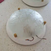 دو عدد چراغ سقفی