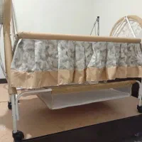 گهواره ننو  و گهواره کنار تخت مادر|تخت و صندلی بچه|تهران, شهرک زینبیه|دیوار