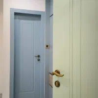 درب چوبی اتاق و سرویس و چهارچوب فرانسوی و کابینت|مصالح و تجهیزات ساختمان|شیراز, باهنر|دیوار