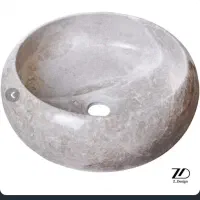 کاسه روشویی  سنگی، رنگ طوسی پرشین