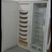 یخچال وفریزر ۲قلو جنرال استیل موتور کره اصل|یخچال و فریزر|کامیاران, |دیوار