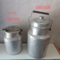 وسایل قدیمی.سطل مسی، ظرف شیر..ورق بزنید|کلکسیون اشیاء عتیقه|تهران, اوقاف|دیوار