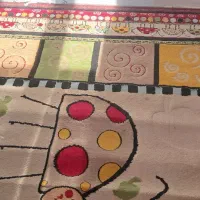 گلیم فرش اتاق کودک دست دوم تمیز|فرش|فاضل آباد, |دیوار