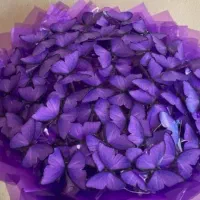 دسته گل ربانی و پروانه ای