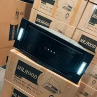 هود مخفی توکار کف شیشه نما استیل و فلز موتور فلز