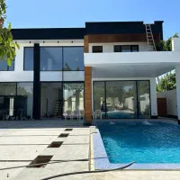 نمای شیشه ای کرتین وال پنجره آلومینیومی ترمال بریک|خدمات پیشه و مهارت|کیش, |دیوار