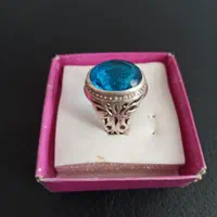 انگشتر نقره توپاز|جواهرات|قزوین, |دیوار