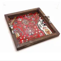 رزین ساخت سینی ساعت سرویس بدلیجات|صنایع دستی و سایر لوازم تزئینی|قم, بنیاد|دیوار