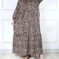 ماکسی پلنگی سایز بزرگ|لباس|گرمدره, |دیوار