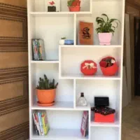 کتابخانه ،قفسه،شلف ایستاده