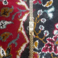 دستبندورساجه رنگ طلایی ثابت