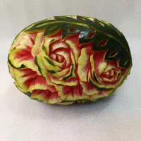 هندوانه و کدوی حکاکی