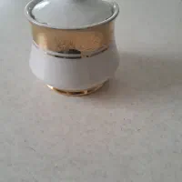 قندان دیس گلسرخی ولیوان واستکان