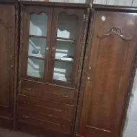 کمد چوبی همراه اشانتیون|جاکفشی، کمد، دراور|اصفهان, شهرک امام خمینی|دیوار